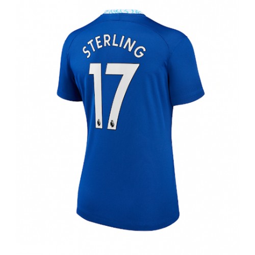 Fotbalové Dres Chelsea Raheem Sterling #17 Dámské Domácí 2022-23 Krátký Rukáv